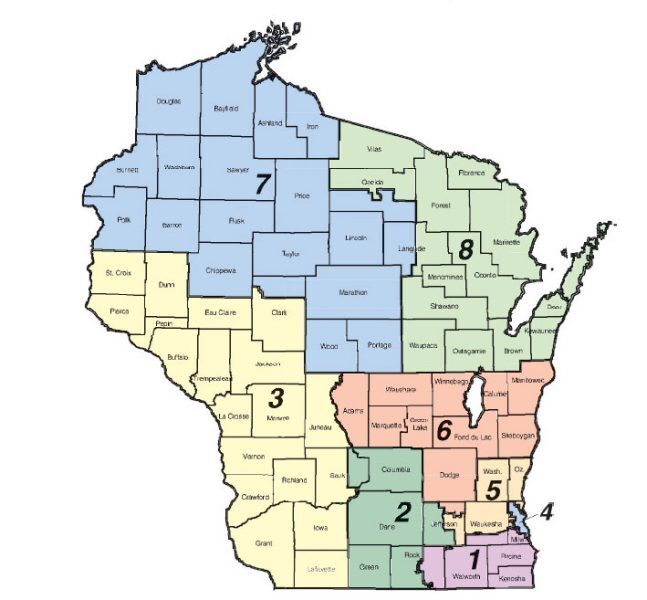 Congressman Tom Petri found throughout 6th District in January 2012