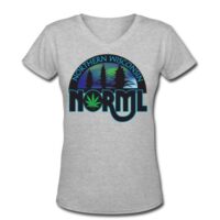 Northern WI NORML V-Neck Womens Members Tee