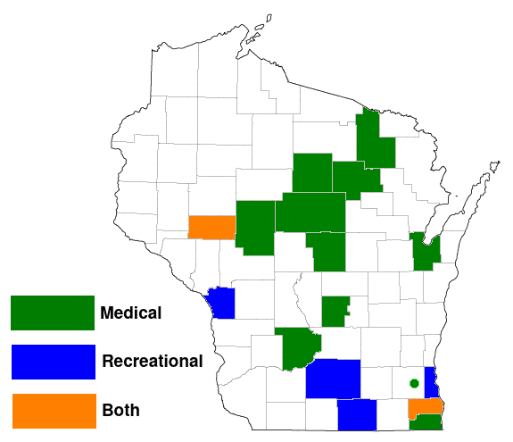 2018 Wisconsin Marijuana Referendum Results