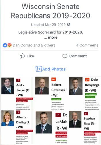 Wisconsin Senate Republicans 2019-2020