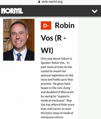 Robin Vos Report Card