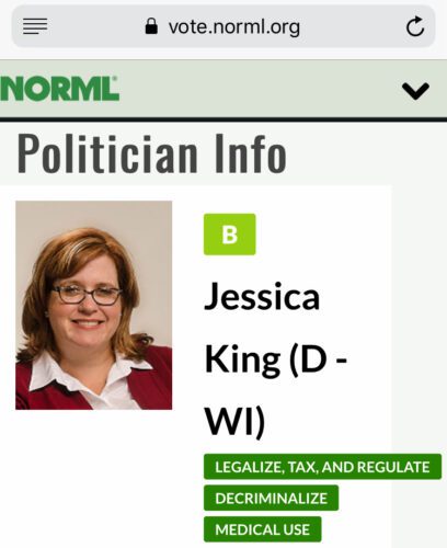 Jessica King Candidate Scorecard