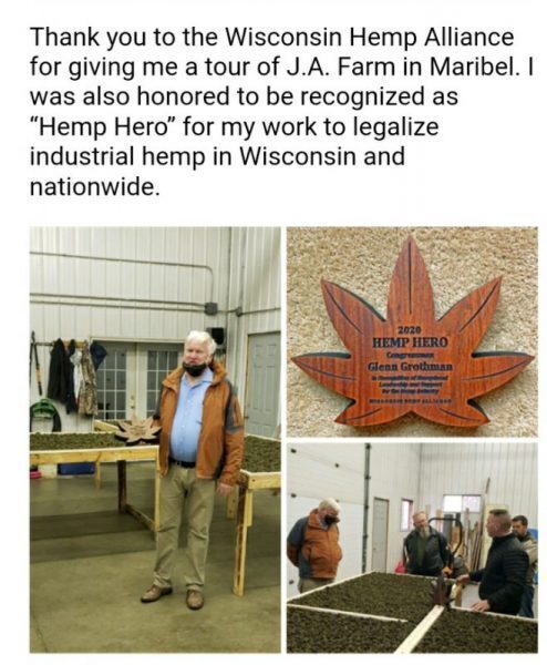 Will Wisconsin Hemp Heros champion marijuana reform?